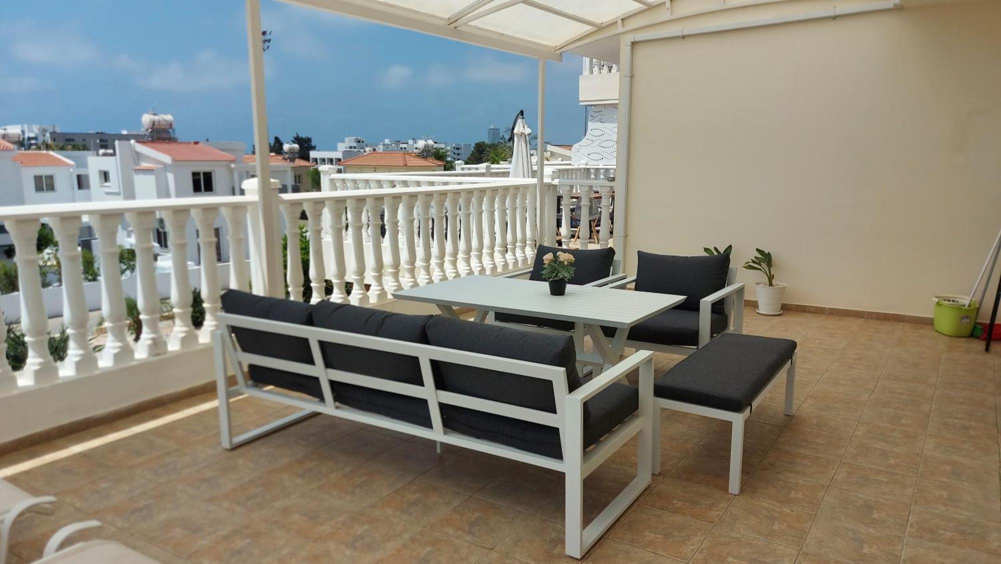 Nissi Golden Sands Sea View 2 Bedroom Apartment ไอยานาปา ภายนอก รูปภาพ